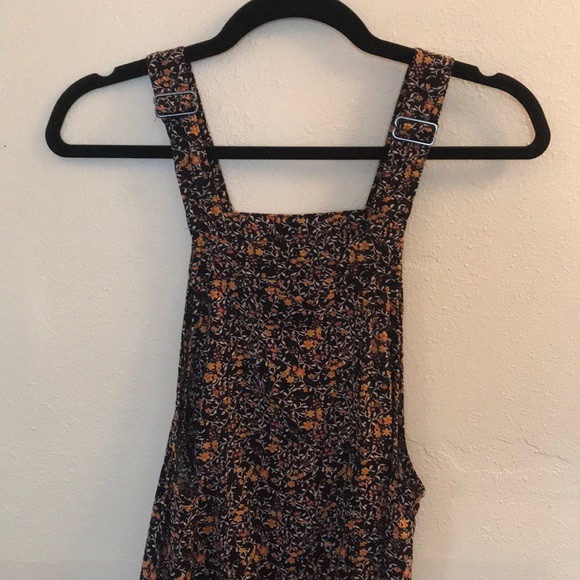 *3/$20!* Overalls Floral Print Black US XS - Picture 4 of 6